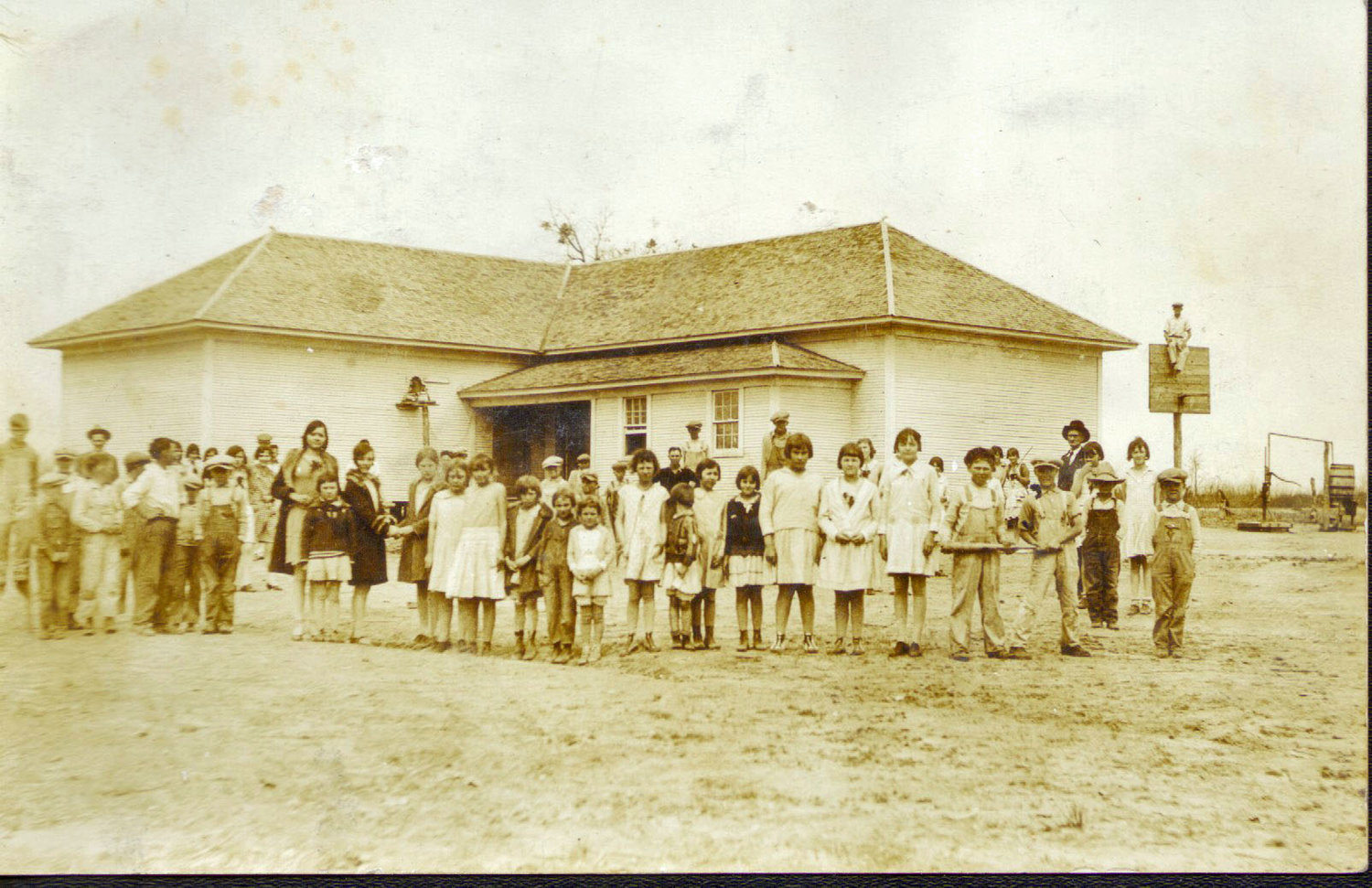 The Macedonia  Common School in Wood County.